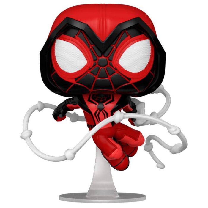 Figura POP Marvel Spiderman Miles Morales Crimson Cowl Suit 2