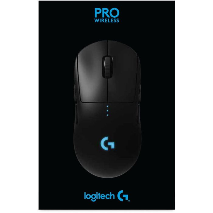 Logitech G Pro Wireless 910-005273 Ratón Gaming Inalámbrico Óptico 25600 DPI Negro 9