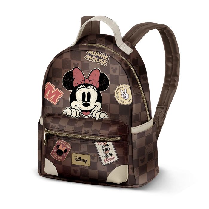 Mochila Heady Journey Disney Minnie Mouse Marrón