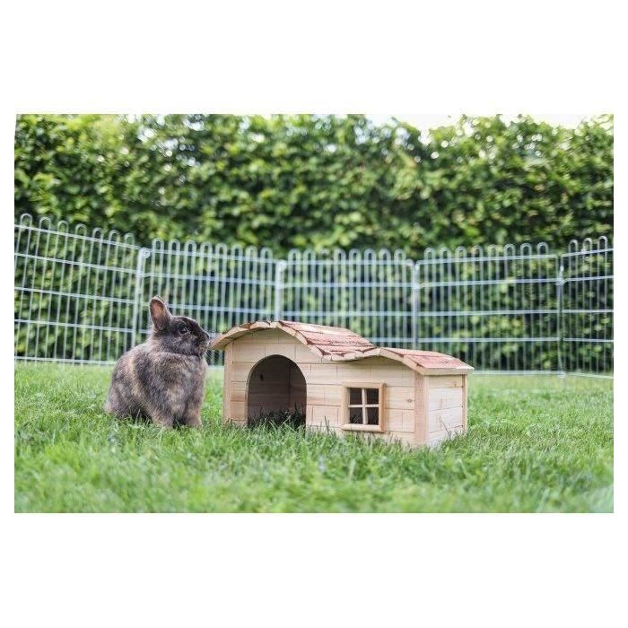 Kerbl KER4018653827581 Casa para roedores Naturaleza Techo curvo 40 x 25 x 25 cm 1