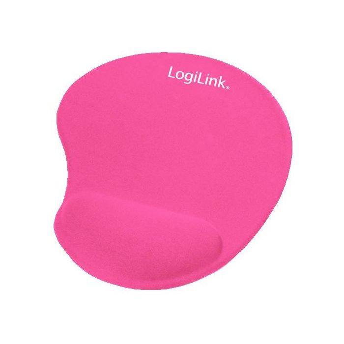 LogiLink MousepadID0027P, Pink, monotone,