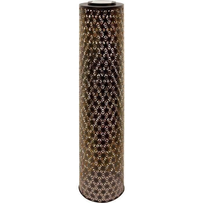 Garden Id 70703172 Lámpara Solar Columna Oro y Negro Ø20 H80 cm, 6-8h luz, Batería LI-ION Duradera Garden Id 70703172 Lámpara Solar Columna Oro y Negro Ø20 H80 cm, 6-8h luz, Batería LI-ION Duradera