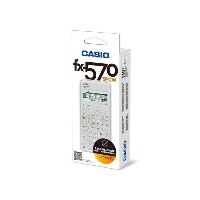 Calculadora Casio Fx-570Sp Classwiz Iberia Cientifica 560Funciones 9 Memorias 10+2 Digitos 5 Idiomas Con Tapa