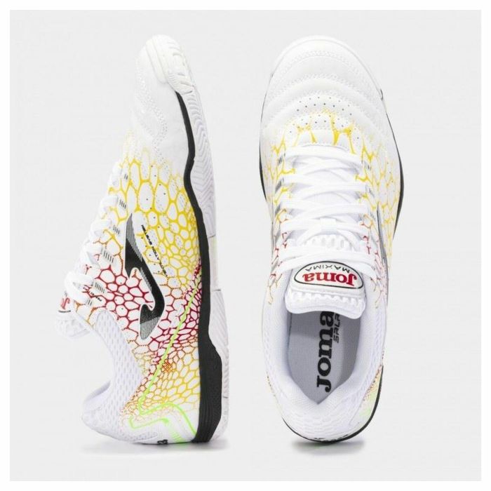 Zapatillas de Fútbol Sala para Adultos Joma Sport Maxima 2442 Blanco 3