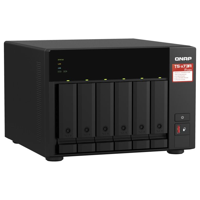 QNAP TS-673A-8G NAS 6 Bahías 3.5"-2.5" 8GB DDR4 Torre 1