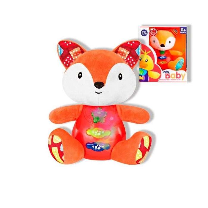 Peluche musical zorro 15 cm 1 Peluche musical zorro 15 cm 1