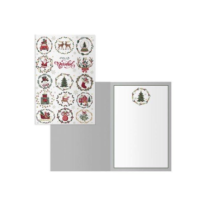 Christmas Dohe 115X170 Orlas 6 unidades