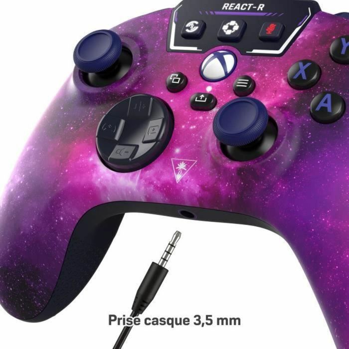 Controlador de juego con cable - TURTLE BEACH - REACT-R - Nebula - Xbox y Windows 3