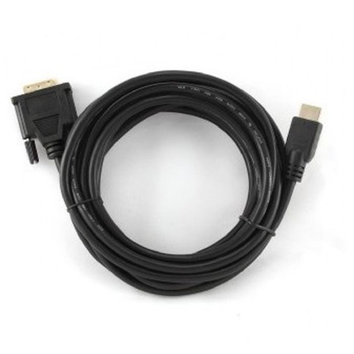 Adaptador HDMI a DVI GEMBIRD 5m, HDMI/DVI, M/M Negro 5 m 6 Adaptador HDMI a DVI GEMBIRD 5m, HDMI/DVI, M/M Negro 5 m 6
