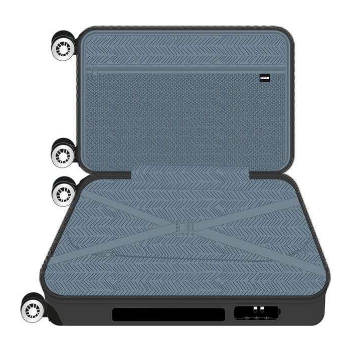 Safta Trolley Cabina 20" Dark Grey 34,5x55x20 cm 4 Safta Trolley Cabina 20" Dark Grey 34,5x55x20 cm 4