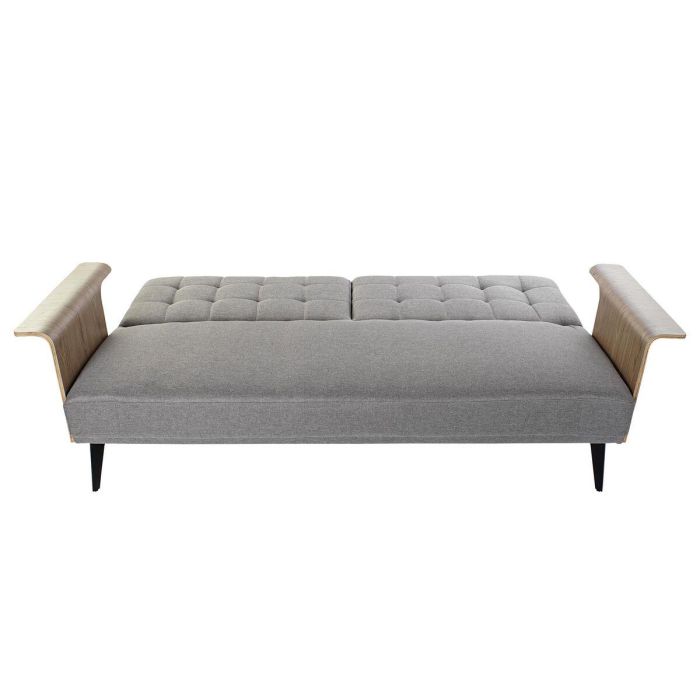 Sofa Cama Urban DKD Home Decor Gris Marron 87 x 81 x 203 cm 5