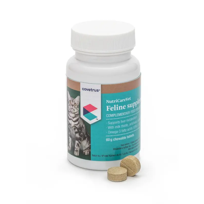 Nutricarevet Suplemento Hepatico Felino 80Cpd Covetrus