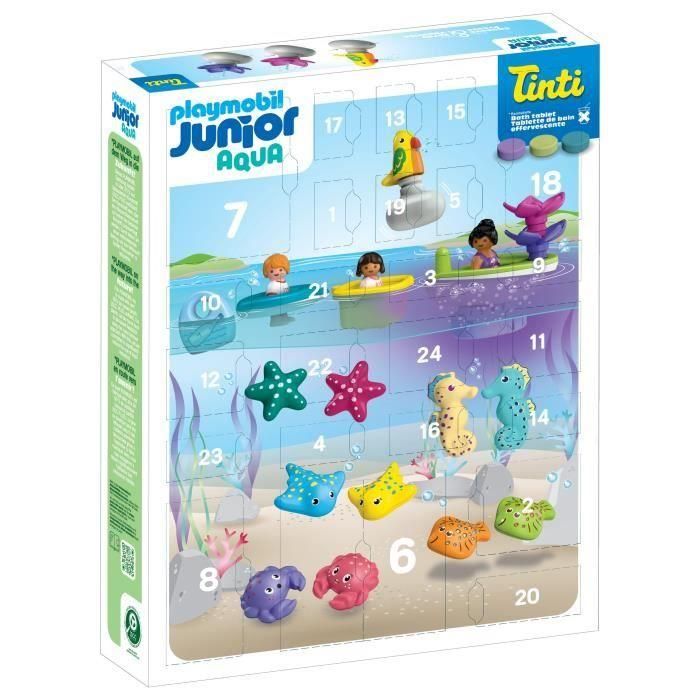 Playmobil 71777 Calendario de Adviento Junior Tinti - 31 piezas para niños de 4 años en adelante 5