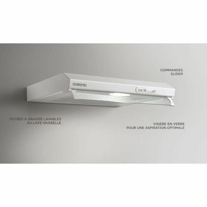 Oceanic OCEAHT205W Campana Capota 60 cm 5 Oceanic OCEAHT205W Campana Capota 60 cm 5
