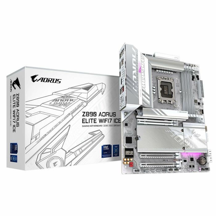 Gigabyte Z890 A Elite Placa Base ATX para Intel Core Ultra, DDR5 8800 MHz, Wi-Fi 7, Bluetooth 5.4 13 Gigabyte Z890 A Elite Placa Base ATX para Intel Core Ultra, DDR5 8800 MHz, Wi-Fi 7, Bluetooth 5.4 13
