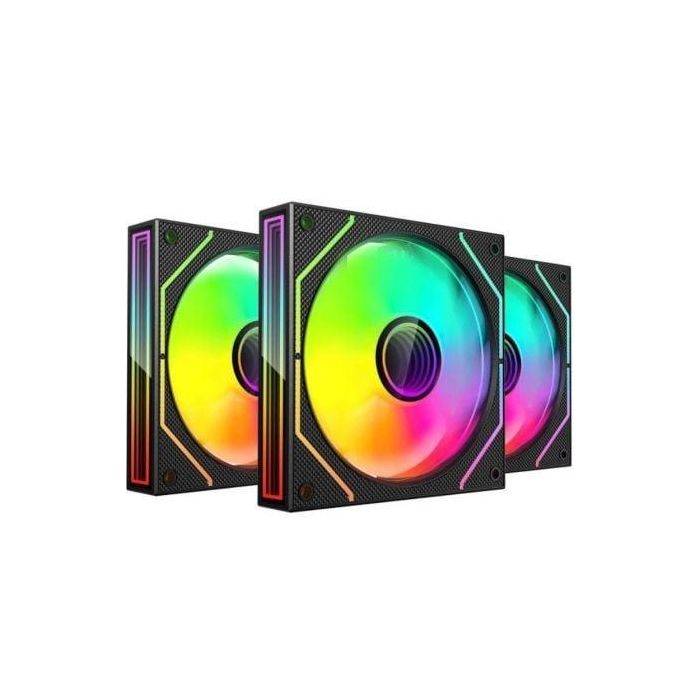Pack 3 Ventiladores Mars Gaming MF-3DPROKIT/ 12cm + HUB + Mando a Distancia/ ARGB 1 Pack 3 Ventiladores Mars Gaming MF-3DPROKIT/ 12cm + HUB + Mando a Distancia/ ARGB 1