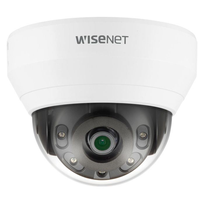 Hanwha WiseNet QND-7012R Cámara de Seguridad IP 4MP Interior, Visión Nocturna, Audio, Exterior Blanco
