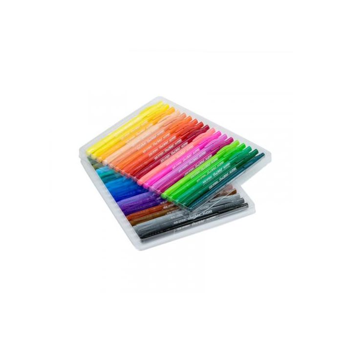Alpino Rotuladores Color Experience Dual Artist, Doble Punta, Perfila-Colorea, Estuche de 36 Colores Surtidos 2 Alpino Rotuladores Color Experience Dual Artist, Doble Punta, Perfila-Colorea, Estuche de 36 Colores Surtidos 2
