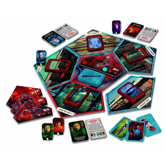 Clementoni 8005125529704 Juego de mesa Stranger Things Los amigos nunca mienten 6 Clementoni 8005125529704 Juego de mesa Stranger Things Los amigos nunca mienten 6