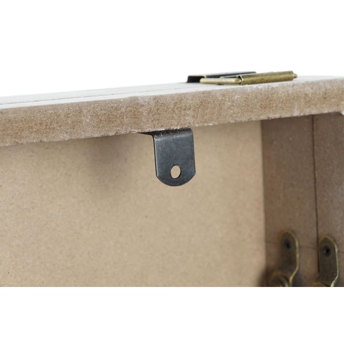 DKD Home Decor Tapa Contador Scandi Beige MDF 46.5 x 31.5 x 6 cm (2 Unidades) 4