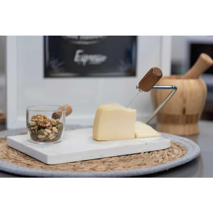 Tabla de cortar queso de mármol negro Kinvara 21x24 cm (8 Unidades) 4 Tabla de cortar queso de mármol negro Kinvara 21x24 cm (8 Unidades) 4