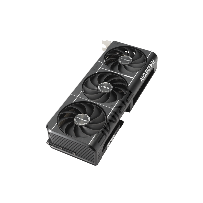 Asus PRIME-RX9060XT-O8G Tarjeta Gráfica Radeon RX 9060 XT 8GB GDDR6 OC PCIe 5.0 Triple Ventilador 2.5 Ranuras Dual BIOS 3