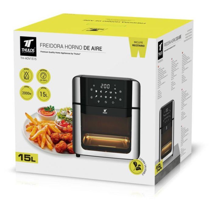 Freidora Aire Sin Aceite Airfryer Thulos 6 Freidora Aire Sin Aceite Airfryer Thulos 6