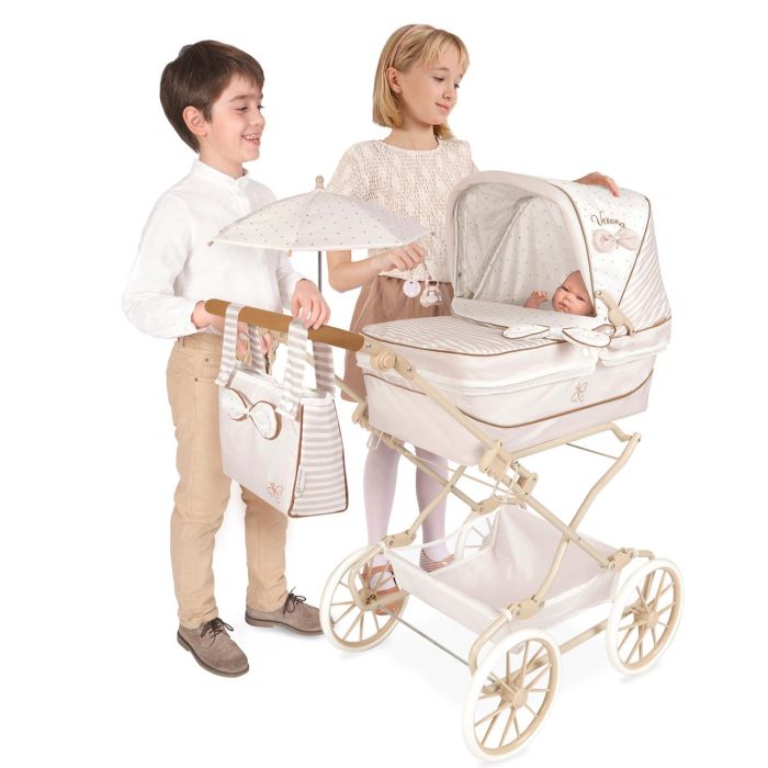 Coche Reborn Plegable C/Sombrilla Verona 82078 Decuevas 1