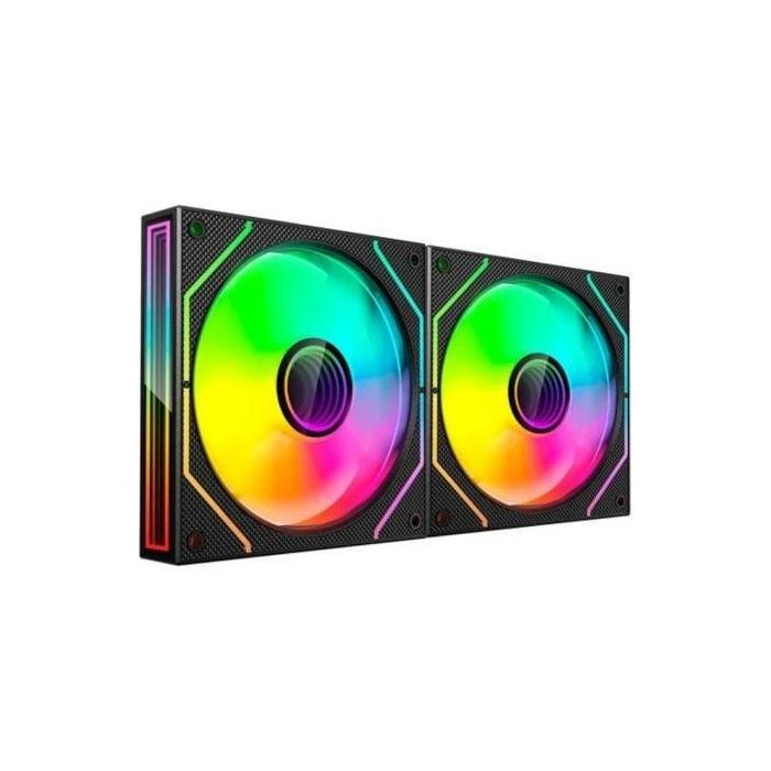 Mars Gaming MF-3DPROX2 Pack 2 Ventiladores 120mm ARGB Infinity Mirror PWM Ultra-silenciosos FDB para PC Gaming 0 Mars Gaming MF-3DPROX2 Pack 2 Ventiladores 120mm ARGB Infinity Mirror PWM Ultra-silenciosos FDB para PC Gaming 0