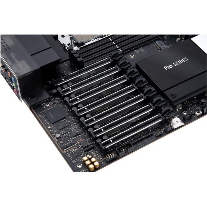 ASUS LGA4677 W790E-Sage SE Placa Base para Puesto de Trabajo Intel W790 DDR5 EEB 3