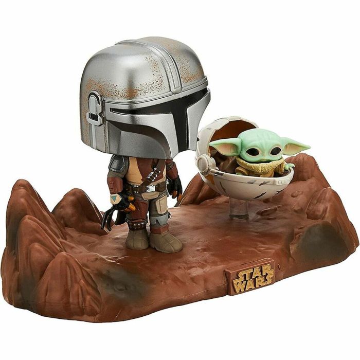 Figura de Acción Funko STAR WARS THE MANDALORIAN & BABY YODA 1