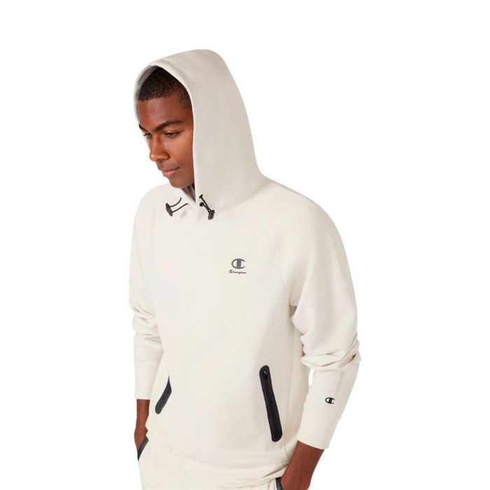 Sudadera con Capucha Hombre Champion C-Tech Blanco L/XL 1