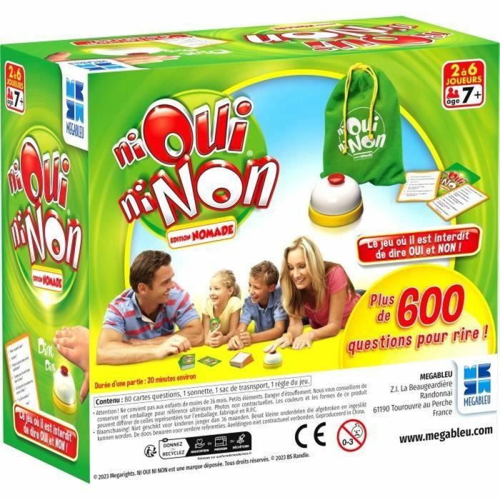 Juego de Mesa Megableu Ni Oui Ni Non (FR) 1 Juego de Mesa Megableu Ni Oui Ni Non (FR) 1
