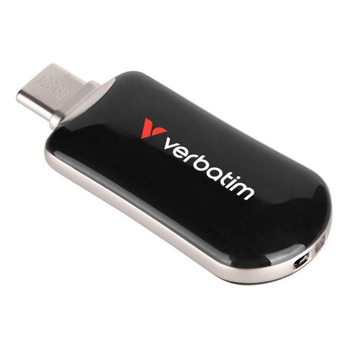 Verbatim Plectra Memoria USB-C 128GB Negra 2 Verbatim Plectra Memoria USB-C 128GB Negra 2