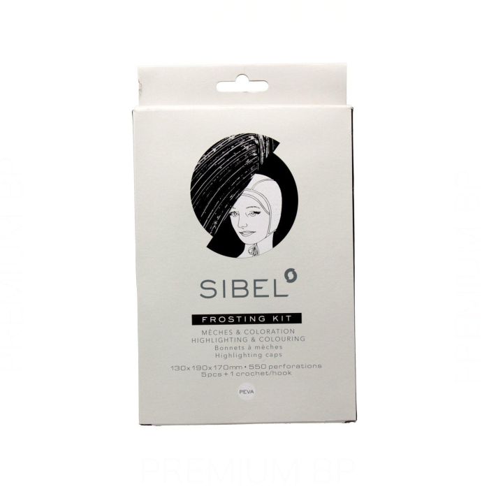 Sinelco Gorro Mechas con Gancho, Frosting Kit, 5 unidades Sinelco Gorro Mechas con Gancho, Frosting Kit, 5 unidades