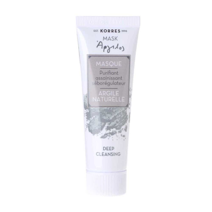 Korres Mascarilla De Limpieza Profunda Y Refrescante De Arcilla Natural 18 mL