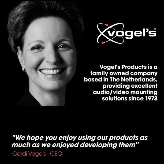 Soporte TV Vogel's TVM5645 NEGRO 40" 35 kg 2