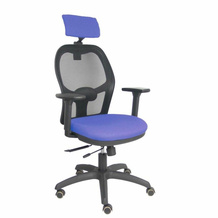 Silla de Oficina con Cabecero P&C B3DRPCR Azul