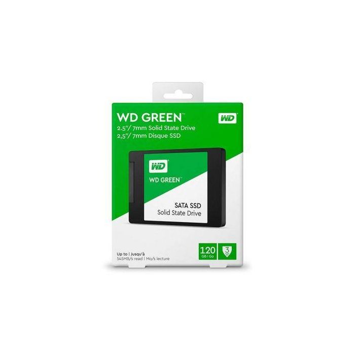 Disco SSD Western Digital WD Green 120GB/ SATA III 1