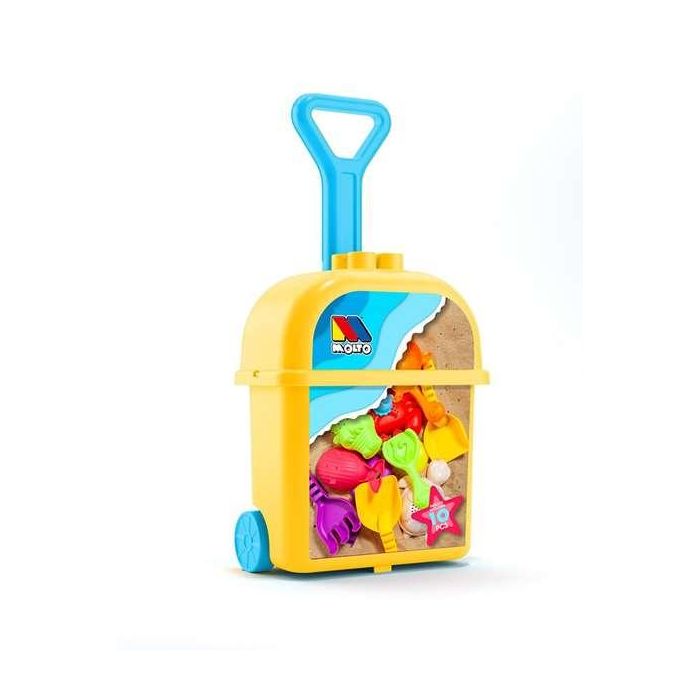 Trolley playa con 10 accesorios playa. Trolley playa con 10 accesorios playa.