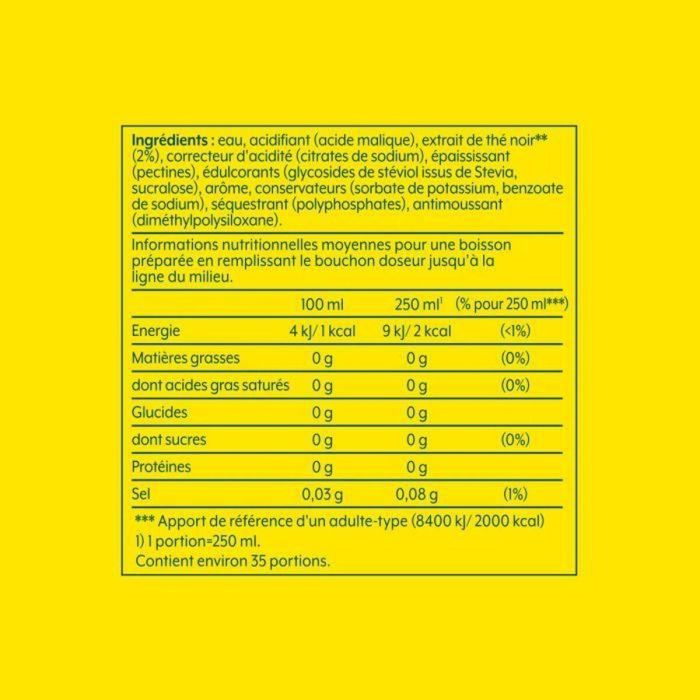 Sodastream SOD7290116749112 6 Concentrados para preparar Té Helado Lipton Sabor Melocotón Sin Azúcar para máquinas Sodastream - 440ml 3