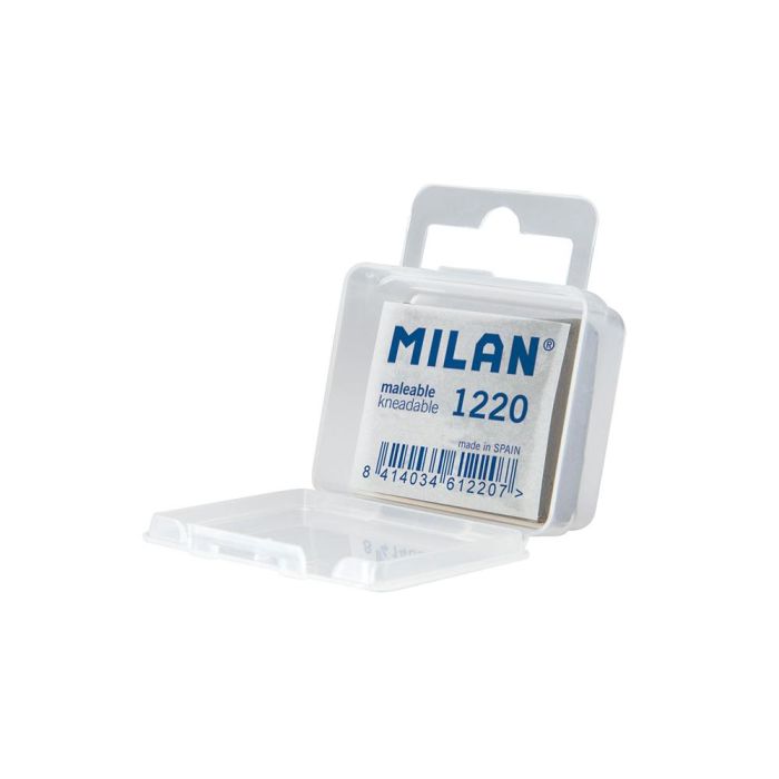Milan Goma Maleable 1220 Blister - Gran poder de adsorción, ideal para carboncillo y pastel, borrado limpio 0 Milan Goma Maleable 1220 Blister - Gran poder de adsorción, ideal para carboncillo y pastel, borrado limpio 0