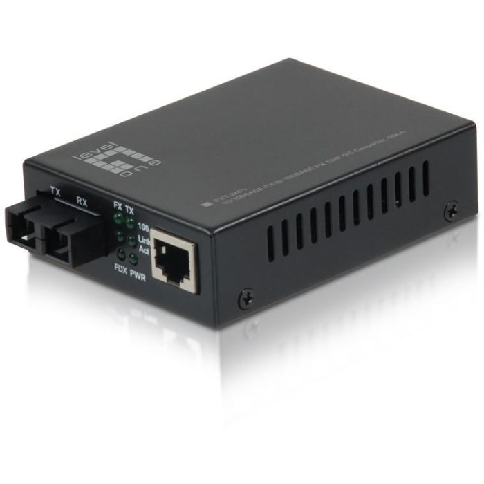 Konverter FVT-2401 Conversor de Medios 10/100TX a 100FX SC SMF 40km