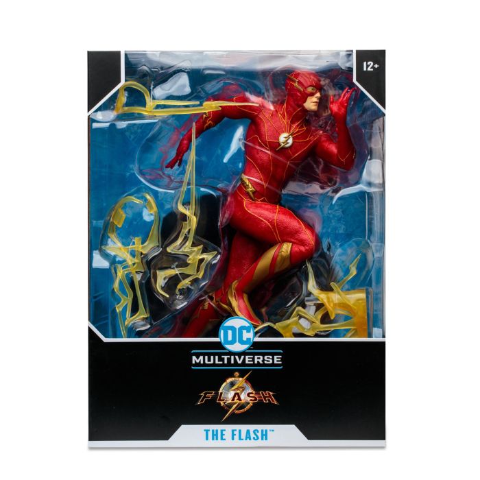 Mcfarlane toys Megafigura DC Multiverse The Flash - Figura de 18cm con Ultra Articulación 6