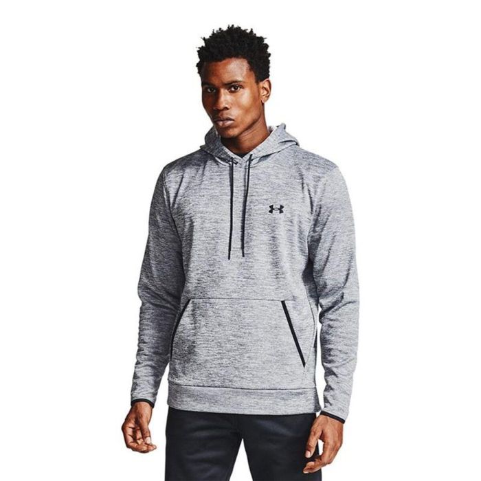Sudadera con Capucha Hombre Under Armour Fleece Twist Gris oscuro 5