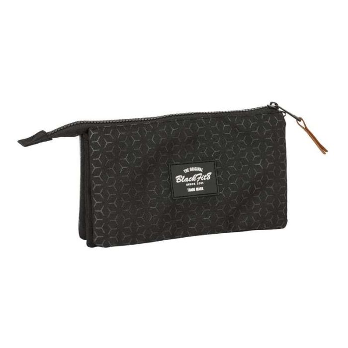 Portatodo BlackFit8 Old school Negro Gris 22 x 12 x 3 cm 1 Portatodo BlackFit8 Old school Negro Gris 22 x 12 x 3 cm 1