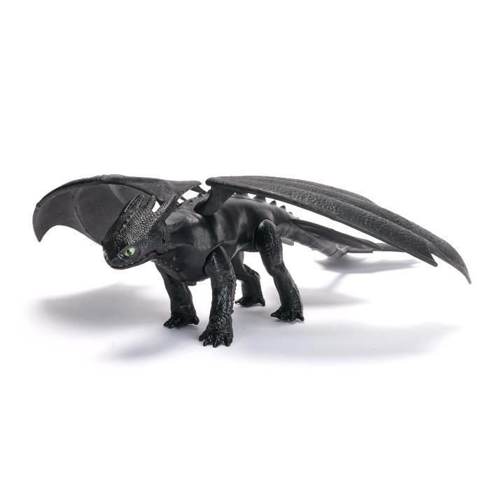 FIGURA DE DRAGÓN CON SONIDO SPIN MASTER 25 CM KROKMOU Dragones Película 1 FIGURA DE DRAGÓN CON SONIDO SPIN MASTER 25 CM KROKMOU Dragones Película 1