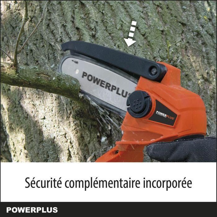 PowerPlus dual Power PowDPG7572, motosierra de batería de 20 V, guía de 100 mm para 14 dientes sin batería o cargador 2 PowerPlus dual Power PowDPG7572, motosierra de batería de 20 V, guía de 100 mm para 14 dientes sin batería o cargador 2