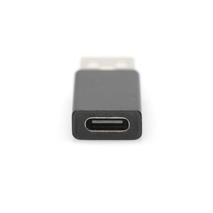 Adaptador USB-C a USB Ewent EW9650 Negro 3 Adaptador USB-C a USB Ewent EW9650 Negro 3