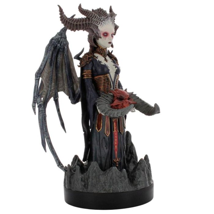 EXQUISITE GAMING Cable Guy Soporte Lilith Diablo Blizzard para Mandos y Smartphones 20cm 3 EXQUISITE GAMING Cable Guy Soporte Lilith Diablo Blizzard para Mandos y Smartphones 20cm 3